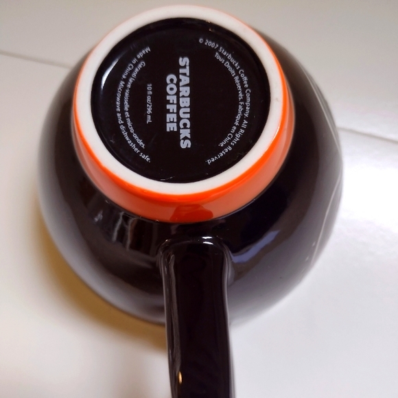 NEW 🌿 Vintage Halloween Starbucks Limited Edition 10oz, Pumpkin Orange Mug - Picture 4 of 4